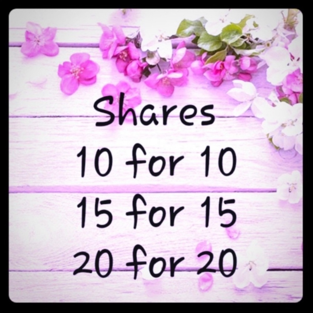 Share my items and I’ll share yours! Let’s help each other!